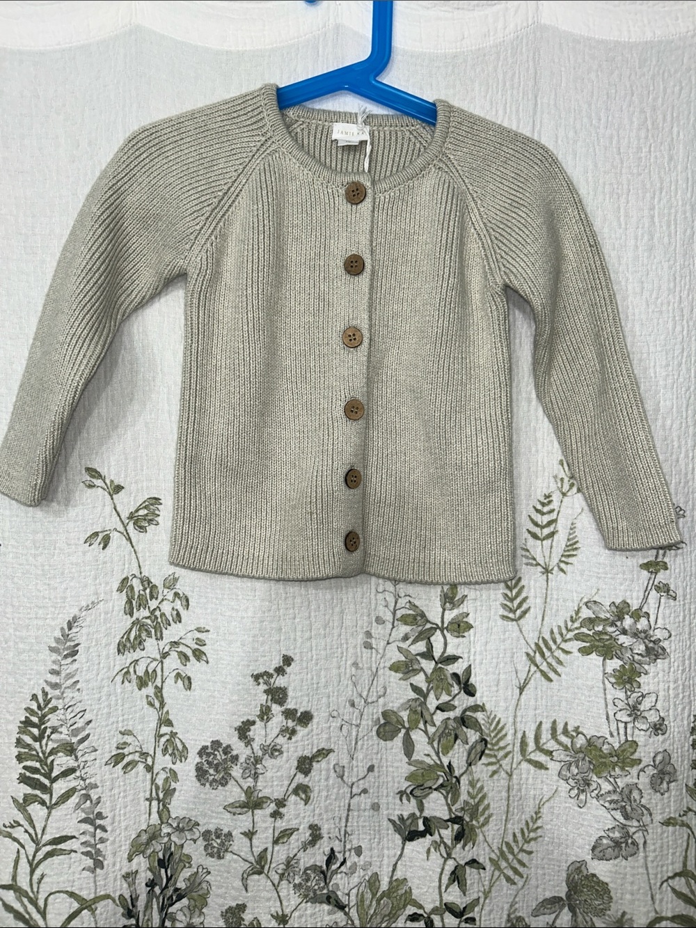 Jamie Kay Kids Button-Front Knit Cardigan -size 1Y